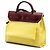 Hermès Yellow Toile Herbag Zip 31 Bordò - vista 2