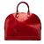 Louis Vuitton Red Monogram Vernis Alma GM