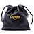 Borsa Pack Pouch in pelle nera Fendi Nero