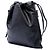 Borsa Pack Pouch in pelle nera Fendi Nero - vista 2