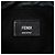 Borsa Pack Pouch in pelle nera Fendi Nero - vista 5