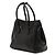 Borsa satchel Hampton Carry All in pelle di vitello liscia nera Balenciaga - vista 2