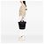 Tote in nylon marrone Fendi Marrone scuro - vista 6