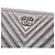 Clutch Chanel Gray Medium Chevron Metallic Calfskin O Case Marrone Grigio antracite - vista 5