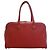 Hermès Red Clemence Victoria II 35 Rosso Bordò