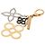 Louis Vuitton Bijoux Sac Tapage Bag Charm placcato oro D'oro