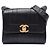 Chanel Black CC Vertical Quilt Lambskin Flap Nero