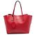 Bolso Tote Swing de cuero rojo tamaño Medium Gucci Roja