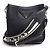 Borsa a tracolla Prada Vitello Daino Nero