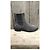 Autre Marque Botines de ante Via Vai Gris - vista 8
