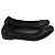 Sapatilhas acolchoadas Stuart Weitzman em couro preto