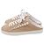 Mule Goldie di Stuart Weitzman in rafia beige - vista 4