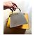 Fendi Peekaboo ISeeYou Mini Borsa in Pelle Argentata Strass Argento - vista 2