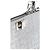 Fendi Peekaboo ISeeYou Mini Borsa in Pelle Argentata Strass Argento - vista 6