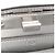 Fendi Peekaboo ISeeYou Mini Borsa in Pelle Argentata Strass Argento - vista 7