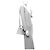 Fendi Peekaboo ISeeYou Mini Borsa in Pelle Argentata Strass Argento - vista 9