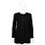 Chanel Black Wool Jacket with Chain Detail - view 2
