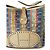 Borsa Hermès Evelyne PM Box Vibrato Multicolore Beige - vista 9