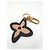 Louis Vuitton Charm per borsa Wild at Heart Illustre Canvas Beige Marrone chiaro - vista 3