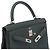 Hermès Borsa HERMES Kelly 25 in Pelle Verde - 103493 - vista 7