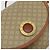 Céline Borsa a tracolla CELINE Macadam Canvas PVC Beige Oro Auth 171226 D'oro - vista 17