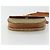 Céline Borsa a tracolla CELINE Macadam Canvas PVC Beige Oro Auth 171226 D'oro - vista 5