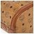Sacchetto a coulisse MCM Vicetos Logogram Drawstring Bag in PVC e pelle marrone oro Auth ka4224A D'oro - vista 14