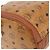 Sacchetto a coulisse MCM Vicetos Logogram Drawstring Bag in PVC e pelle marrone oro Auth ka4224A D'oro - vista 15