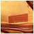 Sacchetto a coulisse MCM Vicetos Logogram Drawstring Bag in PVC e pelle marrone oro Auth ka4224A D'oro - vista 17