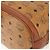Sacchetto a coulisse MCM Vicetos Logogram Drawstring Bag in PVC e pelle marrone oro Auth ka4224A D'oro - vista 9