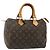LOUIS VUITTON Bolso Monogram Speedy 25 M41528 LV Auth 175495A Monograma