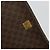 Céline Clutch CELINE Macadam Canvas PVC Pelle Marrone Oro Auth 177570 D'oro - vista 18