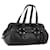 Borsa BALLY in pelle nera argento Auth 178121A Nero