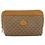 GUCCI Micro GG Supreme Pouch PVC outlet Beige Oro Auth 177897 D'oro - vista 13