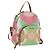 Miu Miu Backpack Leather Multicolor Gold Auth am11496V Multiple colors Golden