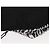 Borsa a tracolla SAINT LAURENT motivo zebra in nylon nero e bianco Auth 178693A - vista 15