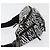 Borsa a tracolla SAINT LAURENT motivo zebra in nylon nero e bianco Auth 178693A - vista 4
