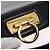Salvatore Ferragamo Gancini Handtasche Leder 2way Schwarz Gold Auth 178504 Golden - Ansicht 10