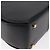 Salvatore Ferragamo Gancini Handtasche Leder 2way Schwarz Gold Auth 178504 Golden - Ansicht 18