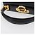 Salvatore Ferragamo Gancini Handtasche Leder 2way Schwarz Gold Auth 178504 Golden - Ansicht 7