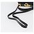 Salvatore Ferragamo Gancini Handtasche Leder 2way Schwarz Gold Auth 178504 Golden - Ansicht 8