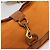 Borsa a Spalla Miu Miu Canvas Orange Gold Auth 177028A D'oro Arancione - vista 18