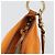 Borsa a Spalla Miu Miu Canvas Orange Gold Auth 177028A D'oro Arancione - vista 19