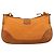 Borsa a Spalla Miu Miu Canvas Orange Gold Auth 177028A D'oro Arancione - vista 2