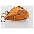 Borsa a Spalla Miu Miu Canvas Orange Gold Auth 177028A D'oro Arancione - vista 4