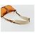 Borsa a Spalla Miu Miu Canvas Orange Gold Auth 177028A D'oro Arancione - vista 7