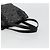 Borsa Salvatore Ferragamo Gancini in PVC e pelle nera argento Auth BA12370 Nero - vista 7
