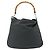 Borsa a Spalla GUCCI Bamboo Nylon 2way Grigio Argento 001 2123 1577 Auth bs34814 Marrone - vista 2