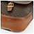 Céline CELINE Macadam Canvas Schultertasche PVC Leder Braun Gold Auth bs34803 Golden - Ansicht 15