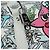 LOUIS VUITTON Monogram Comics Keepall Bandouliere 50 Borsa M21863 Auth 177344SAM Bianco - vista 10